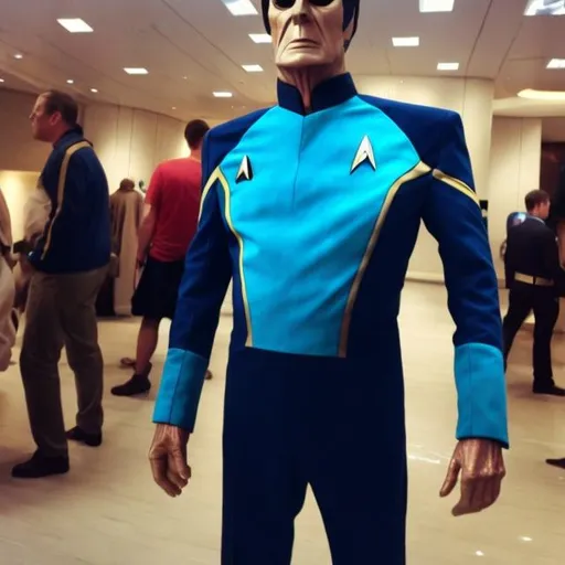 Prompt: star trek suit