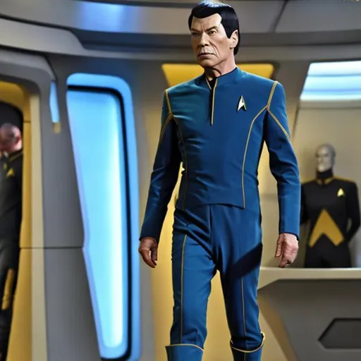 Prompt: star trek suit