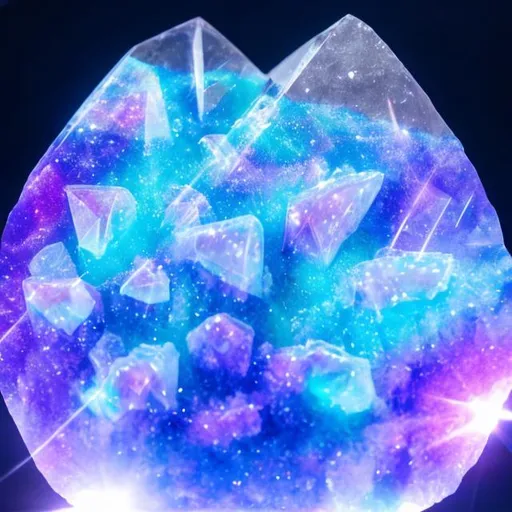 Prompt: Krypton crystals