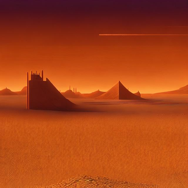 Prompt: city of arrakis