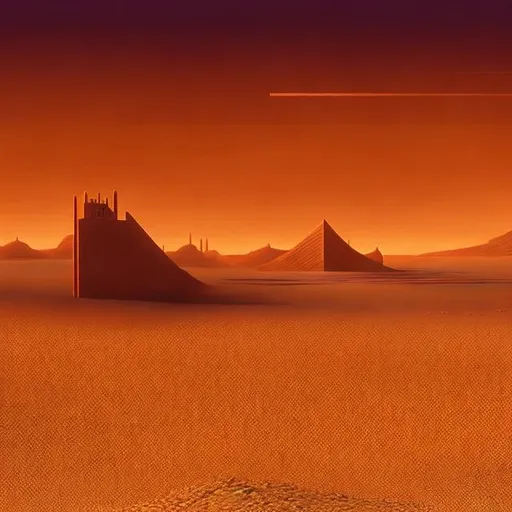 Prompt: city of arrakis