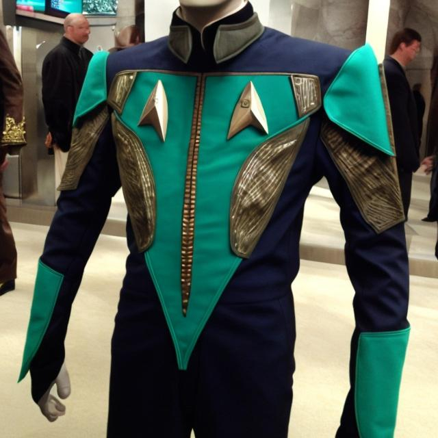 Prompt: Romulan star trek suit