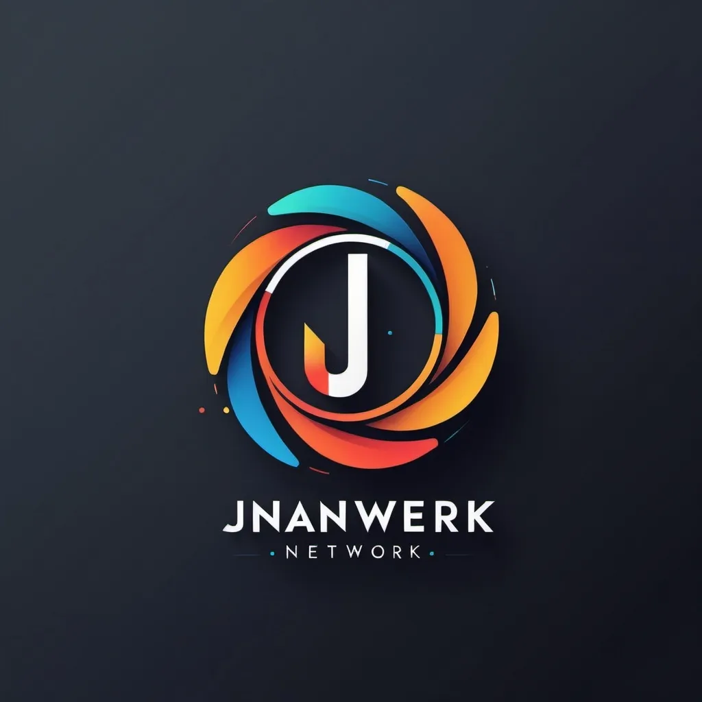 Prompt: Created a business logo  for JNANETWORK