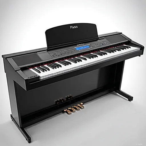 Prompt: Digital piano