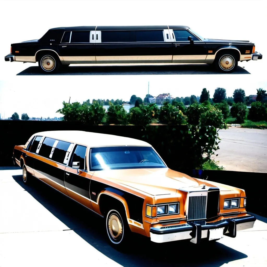 Prompt: A limousine made in 1978