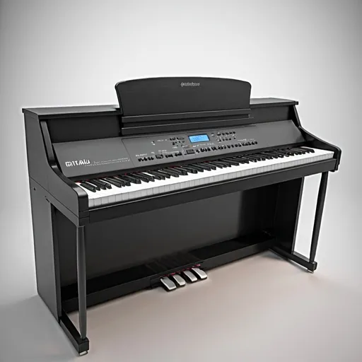 Prompt: Digital piano