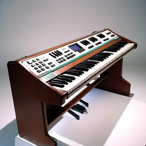 Prompt: Keyboard instrument made in the 1990s