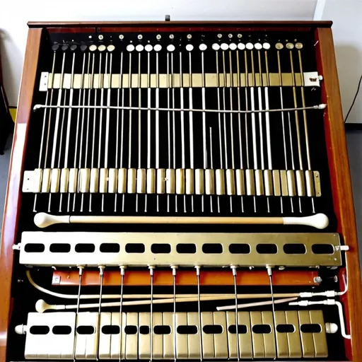 Prompt: Vibraphone made in 1962