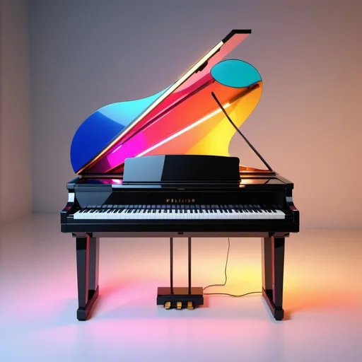 Prompt: Digital piano in the style of 2022