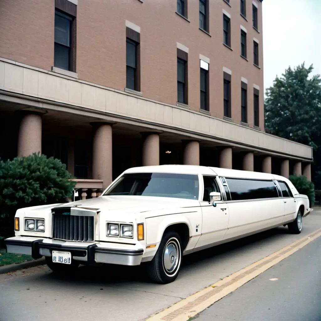 Prompt: A limousine made in 1978