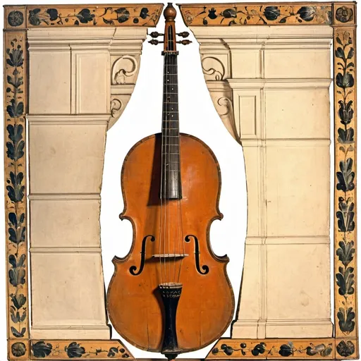 Prompt: 17th-century musical instrument