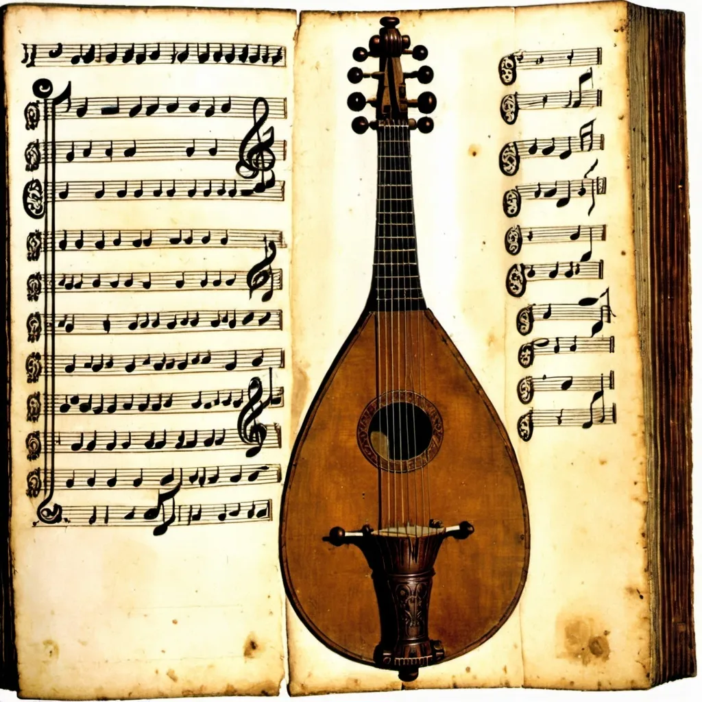 Prompt: Musical instrument made in 1554