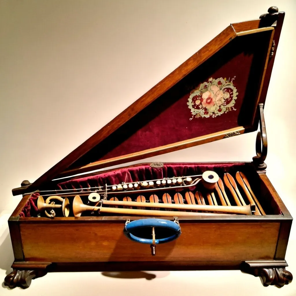 Prompt: 19th century musical instrument