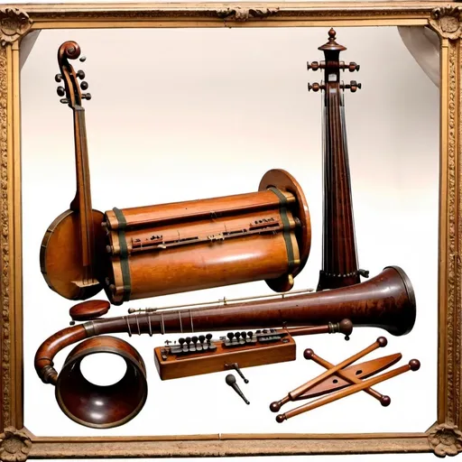 Prompt: 19th century musical instrument