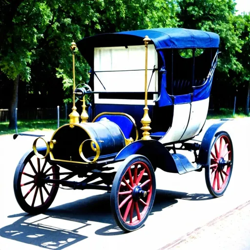 Prompt: A car from 1890