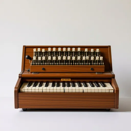 Prompt: Mid-century Musical instrument