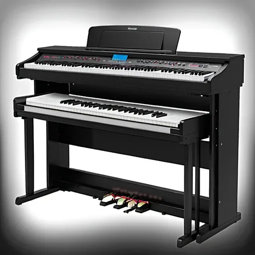 Prompt: Digital piano