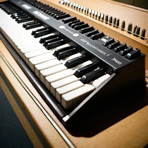 Prompt: A keyboard instrument