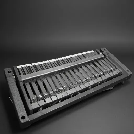 Prompt: A vibraphone made in 1974