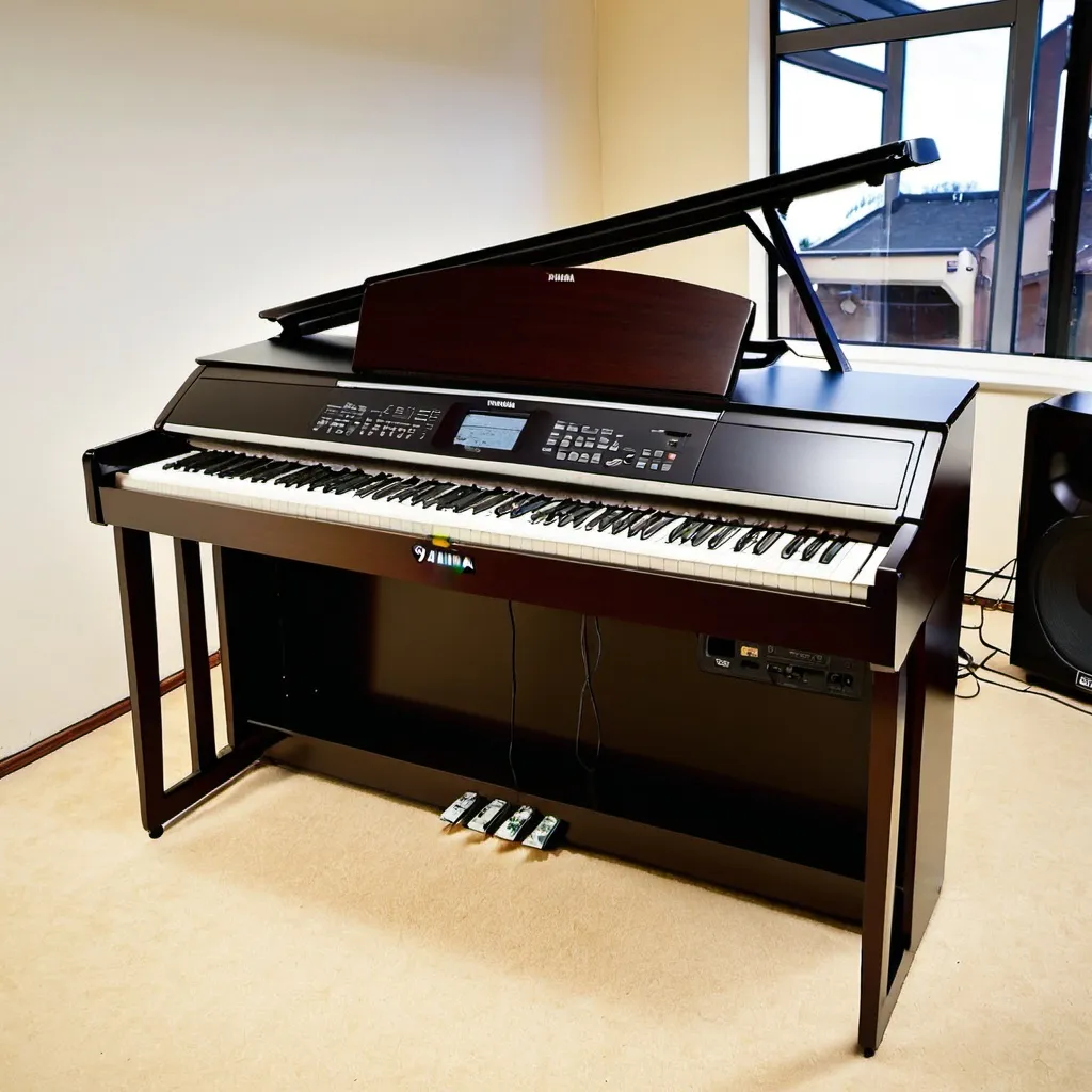 Prompt: Yamaha Clavinova CVP 65