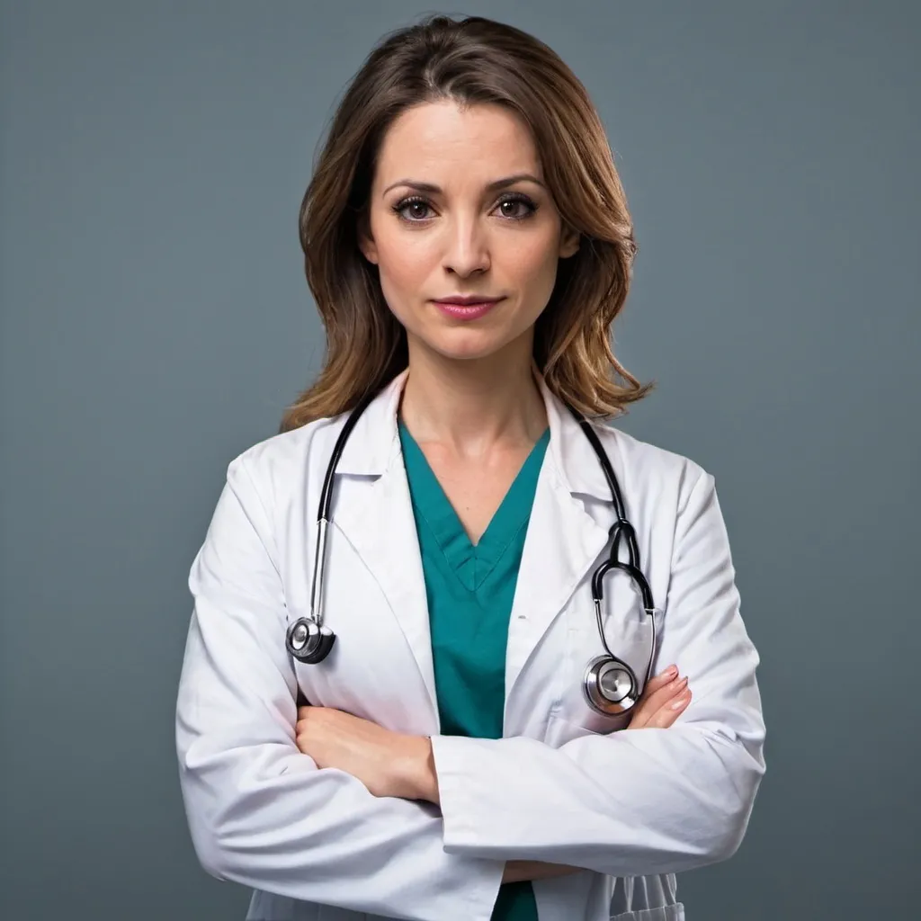 Prompt: female doctor