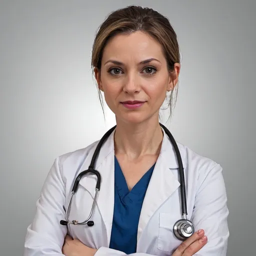 Prompt: female doctor