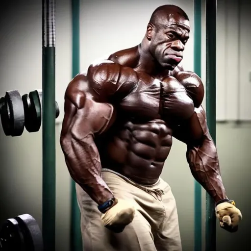 Prompt: kali muscle in prison