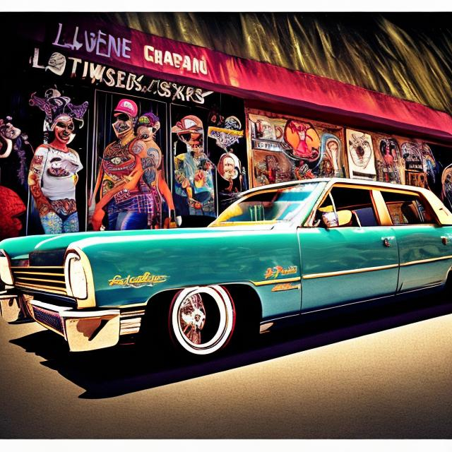 Prompt: lowrider portrait