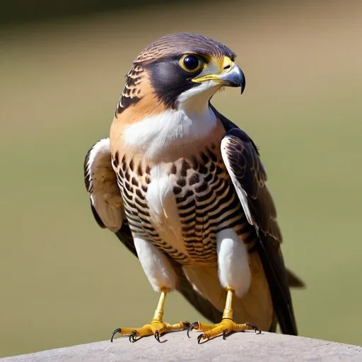 Prompt: bee hybrid falcon