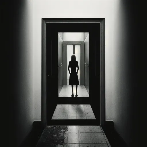Prompt: A liminal picture captures a moment that exists on the threshold between different states or emotions, often invoking a sense of ambiguity or transition. These images evoke a unique atmosphere that can leave viewers pondering the shifting boundaries of reality and imagination. Here we are creating and sharing liminal images
