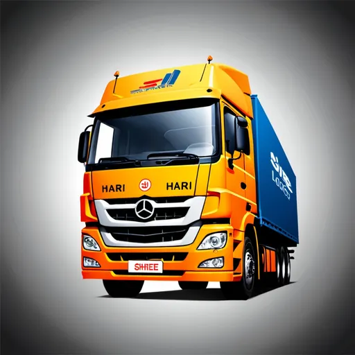 Prompt: Shree hari logistics logo