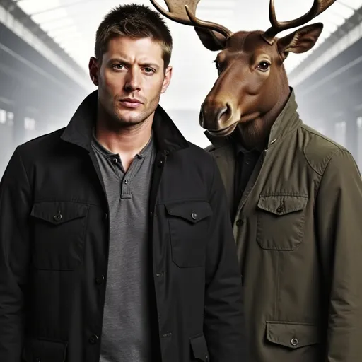 Prompt: Dean Winchester, Wayward Son, Moose