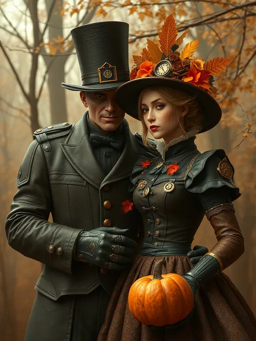 Prompt: Steampunk and Thanksgiving