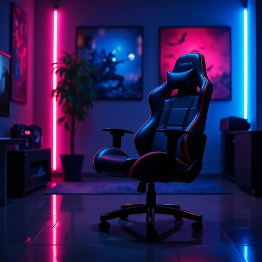 Prompt: create a gaming chair image for my website 