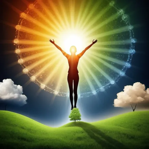 Prompt: Create and generate positive environment to attract positive energy.
