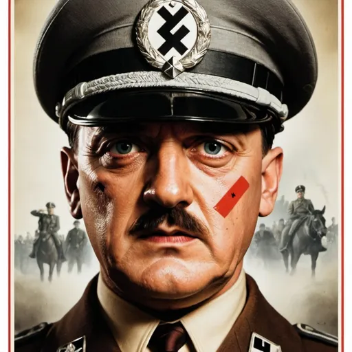 Prompt: hitler movie poster