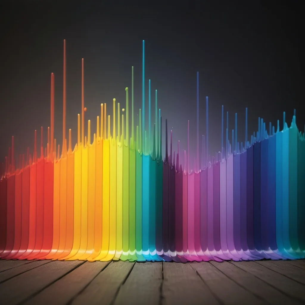 Prompt: Spectrum of color