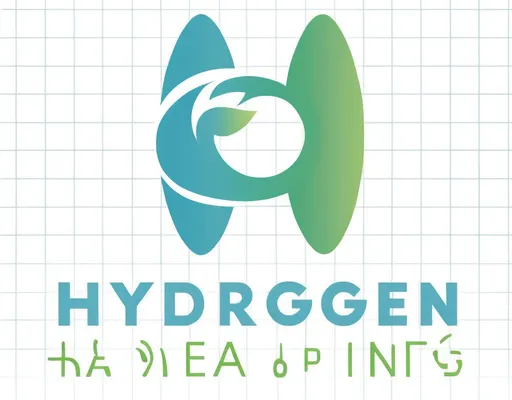 Prompt:  our company is hydrogen, a company supply hydroponics setup for people, to grow clean and healthy plants, reduce waste and protect the environment. We would love to use the white, green and blue color for our logo. Inside the H logo. Please include details like water and plants inside the logo, showcasing that we use water to grow clean, healthy plants.