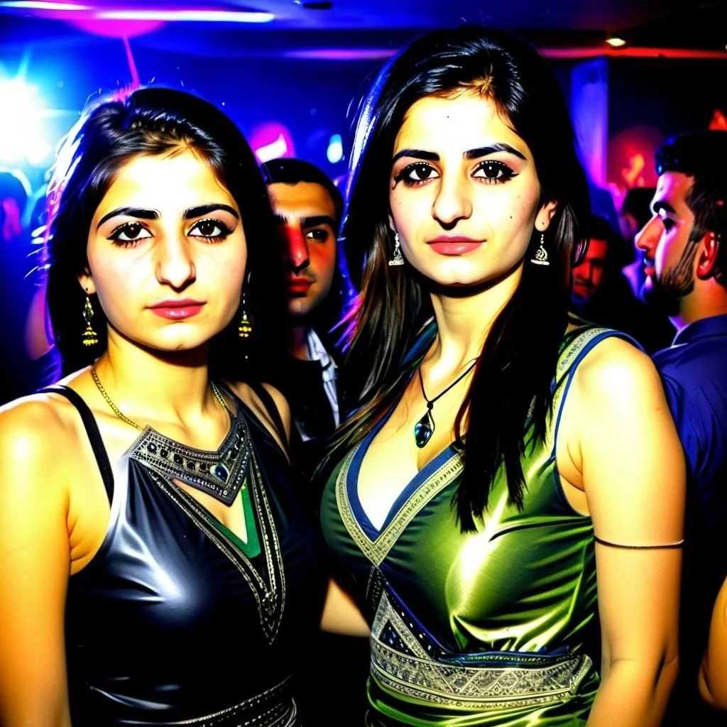 Prompt:  Girl Kurdish in club 