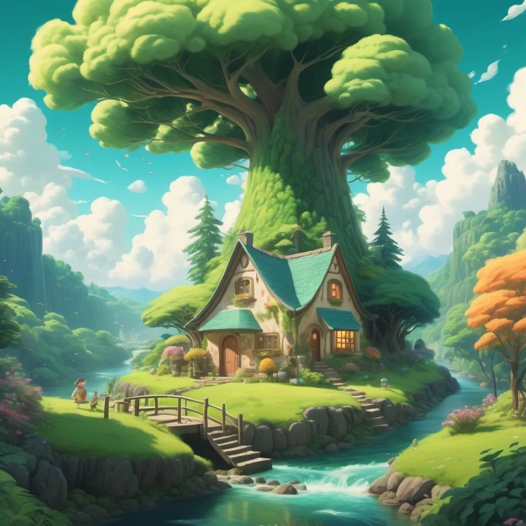 Prompt: ghibli trend