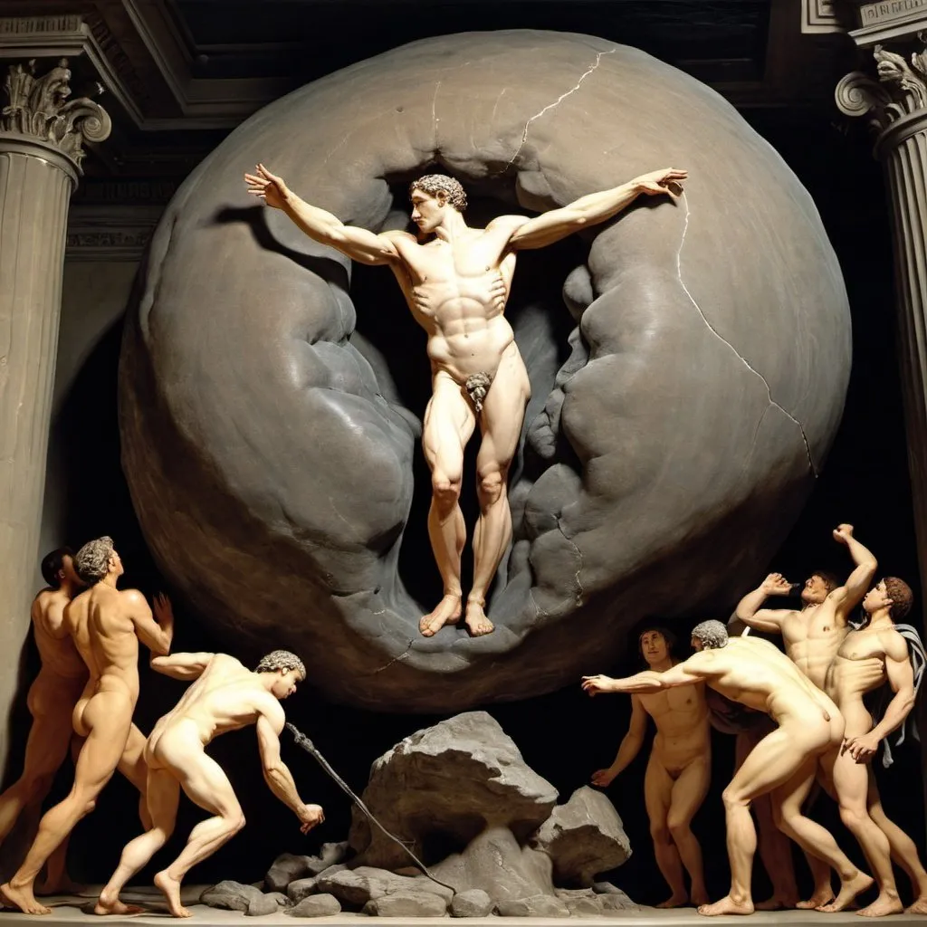 Prompt: Prometheus sisyphus Hermes council