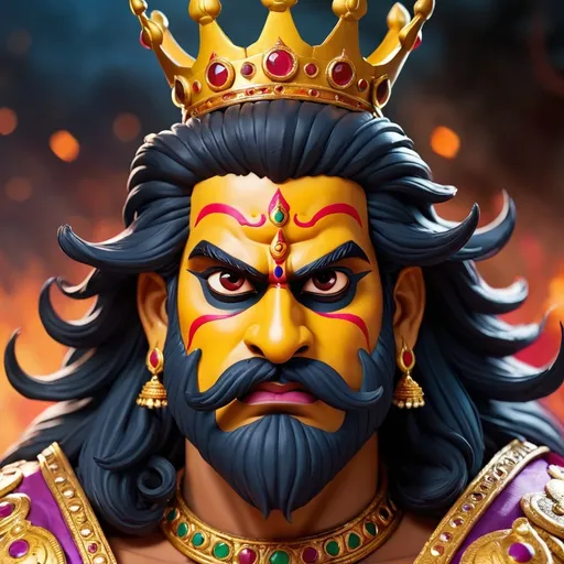 Prompt: king ravan