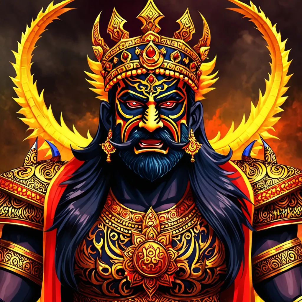 Prompt: king ravan