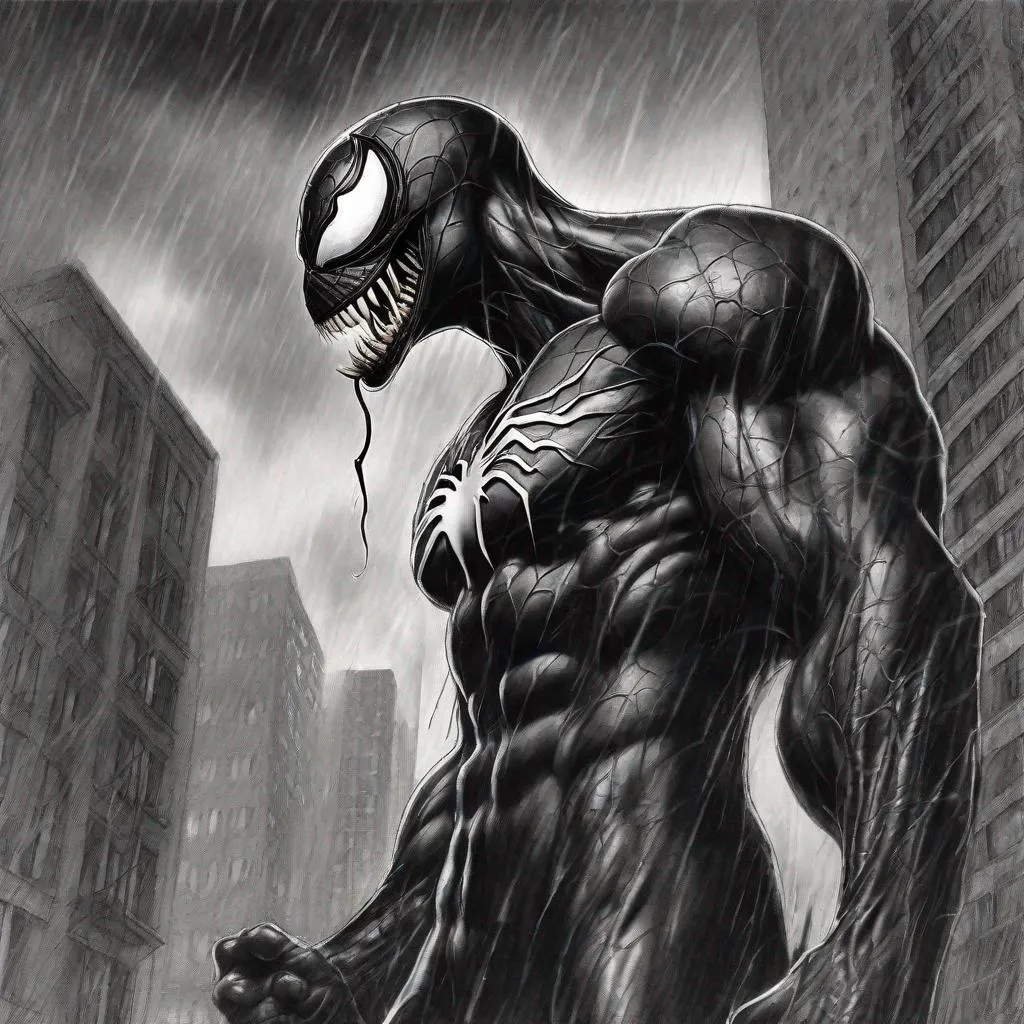 How To Draw A Spiderman And Venom Yin Yang, Step by Step, Drawing Guide, by  Dawn - DragoArt