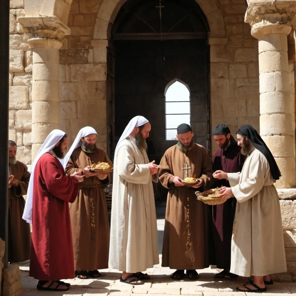 Prompt: religious life in Israel in ancient times