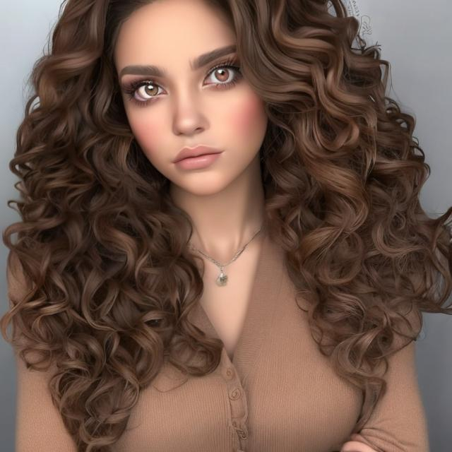 Prompt: Capture a precise, professional-grade in the highest possible quality photography of an curly brown haired young woman. she has a chest size C she wears light clothes
 
((She has long curly brown hair with a red strand.)). ((She has large eyes)). ((She's a little muscular with a tanned skin.)) ((She have large eyelashes, black rock make-up)). ((She's wearing a leather necklace, a white shirt and a red checkered jacket, a shorts grey jean.))((She have a rebellious look.))

The background is a dark nightclub, in which she dances

heavenly beauty, 128k, 50mm, f/1. 4, high detail, sharp focus, perfect anatomy, highly detailed, detailed and high quality background, oil painting, digital painting, Trending on artstation, UHD, 128K, quality, Big Eyes, artgerm, highest quality stylized character concept masterpiece, award winning digital 3d, hyper-realistic, intricate, 128K, UHD, HDR, image of a gorgeous, beautiful, dirty, highly detailed face, hyper-realistic facial features, cinematic 3D volumetric, illustration by Marc Simonetti, Carne Griffiths, Conrad Roset, 3D anime girl, Full HD render + immense detail + dramatic lighting + well lit + fine | ultra - detailed realism, full body art, lighting, high - quality, engraved, ((photorealistic)), ((hyperrealistic)),  ((perfect eyes)), ((perfect skin)), ((perfect hair))