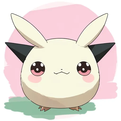 Prompt: create me a cute pokemon