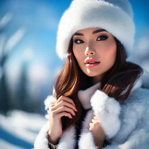Prompt: Capture a precise, professional-grade in the highest possible quality photography woman  D cup winter outfit


heavenly beauty, 128k, 50mm, f/1. 4, high detail, sharp focus, perfect anatomy, highly detailed, detailed and high quality background, oil painting, digital painting, Trending on artstation, UHD, 128K, quality, Big Eyes, artgerm, highest quality stylized character concept masterpiece, award winning digital 3d, hyper-realistic, intricate, 128K, UHD, HDR, image of a gorgeous, beautiful, dirty, highly detailed face, hyper-realistic facial features, cinematic 3D volumetric, illustration by Marc Simonetti, Carne Griffiths, Conrad Roset, 3D anime girl, Full HD render + immense detail + dramatic lighting + well lit + fine | ultra - detailed realism, full body art, lighting, high - quality, engraved, ((photorealistic)), ((hyperrealistic)),  ((perfect eyes)), ((perfect skin)), ((perfect hair))