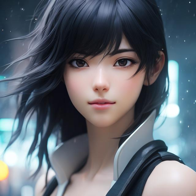 Prompt: woman  , real , human , ultrarealistic, perfect face, ultrafuturistic background

Illustration by Makoto shinkai.

heavenly beauty, 128k, 50mm, f/1. 4, high detail, sharp focus, perfect anatomy, highly detailed, detailed and high quality background, oil painting, digital painting, Trending on artstation, UHD, 128K, quality, Big Eyes, artgerm, highest quality stylized character concept masterpiece, award winning digital 3d, hyper-realistic, intricate, 128K, UHD, HDR, image of a gorgeous, beautiful, dirty, highly detailed face, hyper-realistic facial features, cinematic 3D volumetric,  3D anime girl, Full HD render + immense detail + dramatic lighting + well lit + fine | ultra - detailed realism, full body art, lighting, high - quality, engraved, ((photorealistic)), ((hyperrealistic))