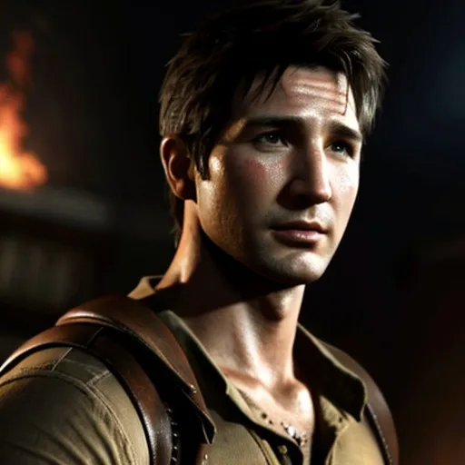 Prompt: nathan drake , uncharted 